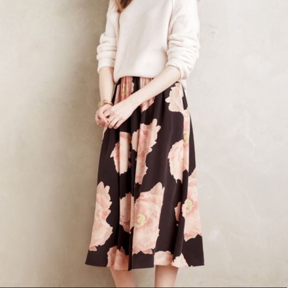 Silk skirt